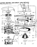 Motor,heater, and spray arm details