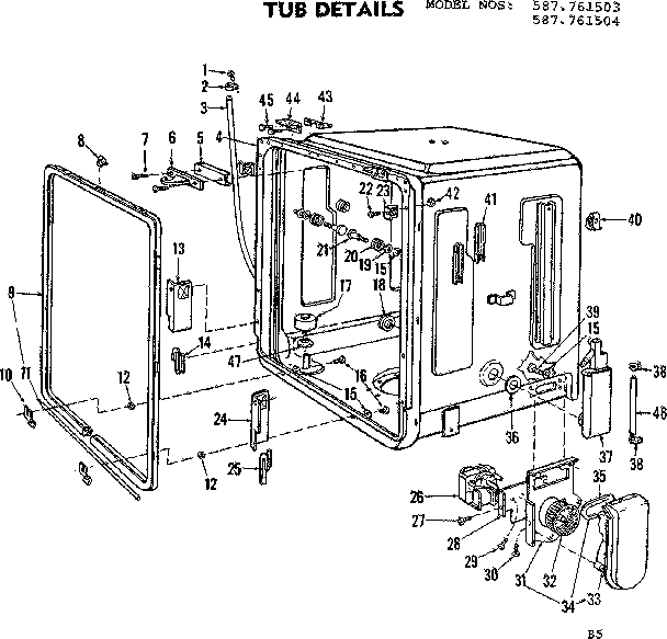 TUB DETAILS