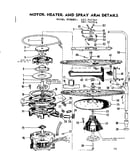 Motor, heater & spray arm details