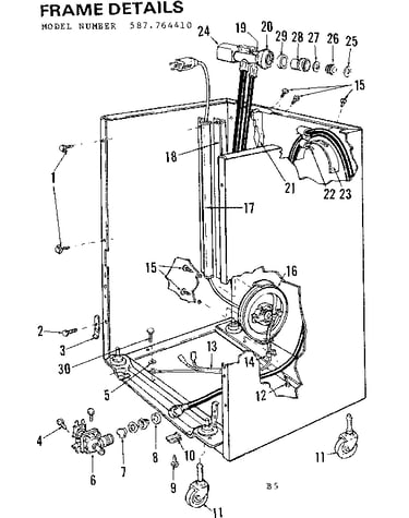 Frame details