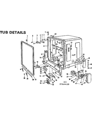 Tub details