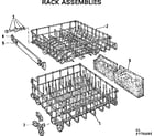 Kenmore 587770000 rack assemblies diagram