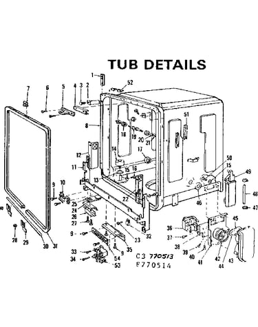 Tub details