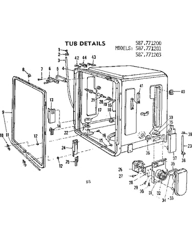 Tub details