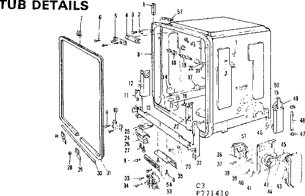 Tub details