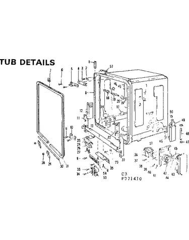 Tub details