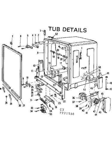 Tub details
