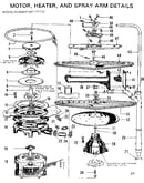 Motor/heater/spray arm details