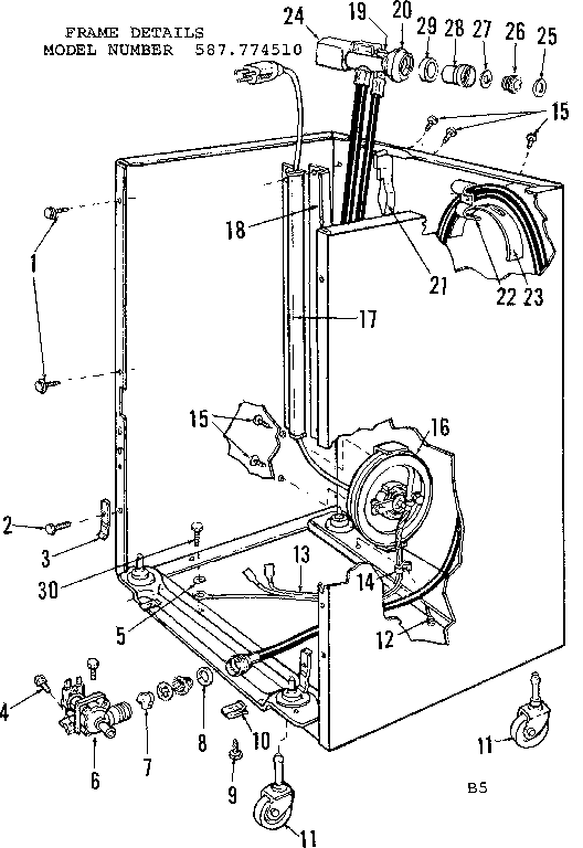 Frame details