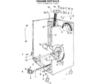 Kenmore 587777510 frame details diagram