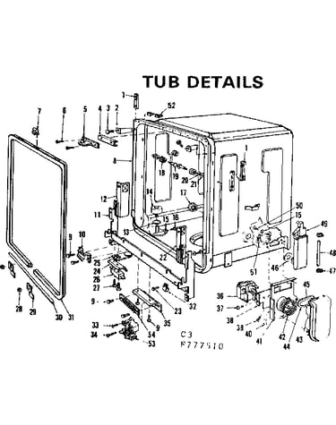 Tub details