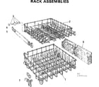 Kenmore 587777510 rack assemblies diagram