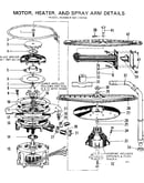 Motor,heater, and spray arm details