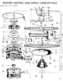 Motor heater and spray arm details