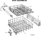 Kenmore 587790000 rack assemblies diagram