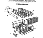 Kenmore 587792201 rack assembly diagram