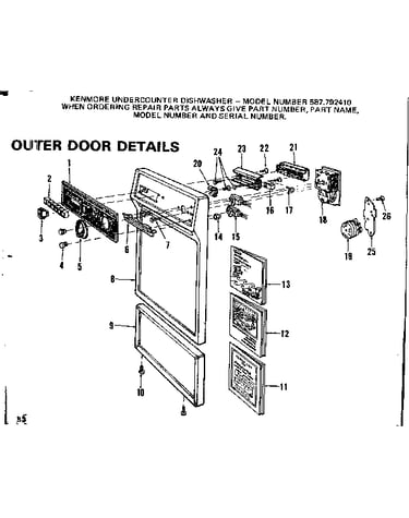 Outer door details