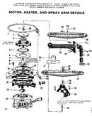 Motor heater and spray arm details