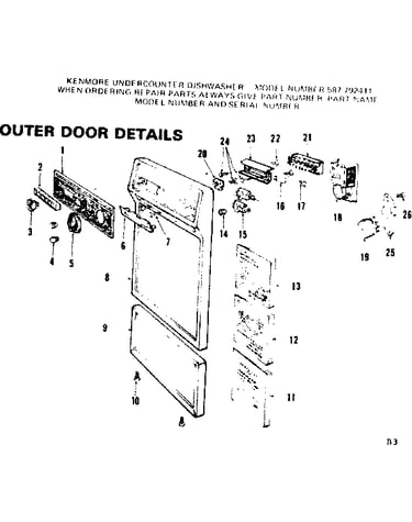 Outer door details