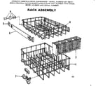 Kenmore 587792411 rack assembly diagram
