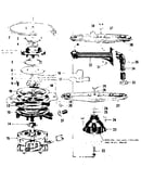 Motor, heater, and spray arm details