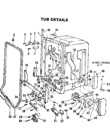 Tub details