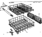 Kenmore 587797000 rack assembly diagram