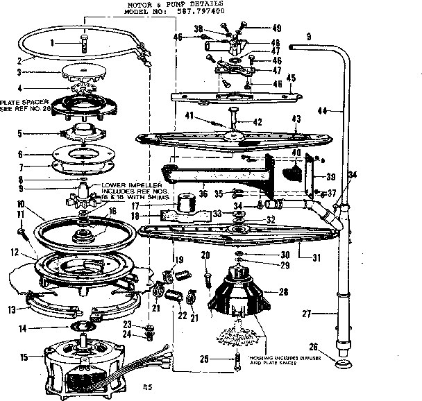 Motor & pump details