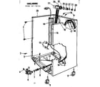Kenmore 587798310 frame assembly diagram