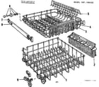 Kenmore 587798510 rack assembly diagram