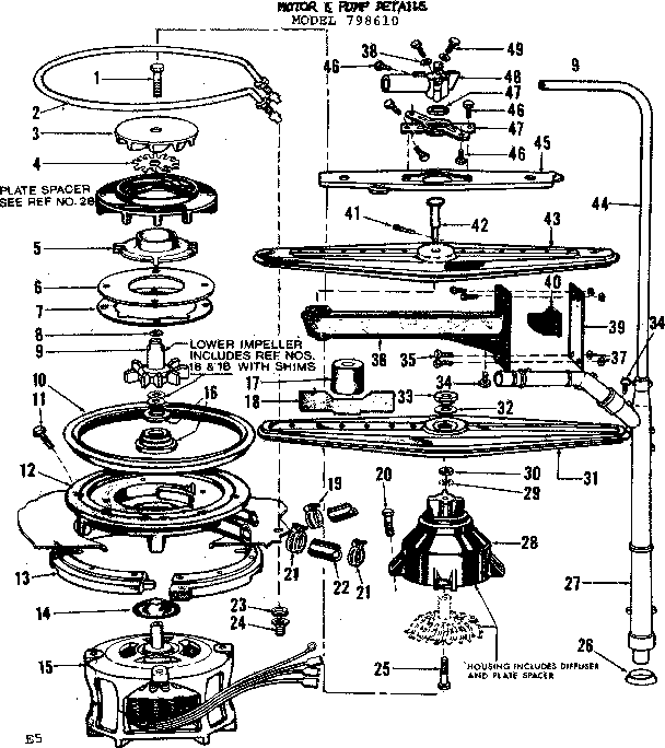 Motor & pump details