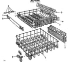 Kenmore 587798610 rack assembly diagram
