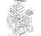 Kenmore 6283528191 body assembly diagram