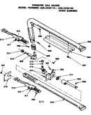 Oven burners