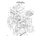 Kenmore 6283548150 body assembly diagram