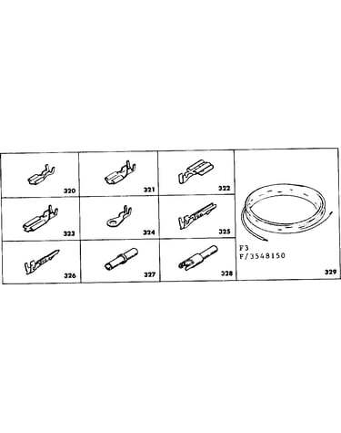 Wiring and wiring terminal