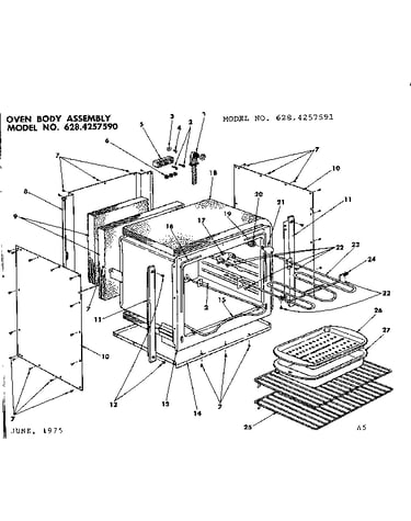 Oven body assembly