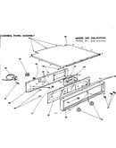 Control panel assembly