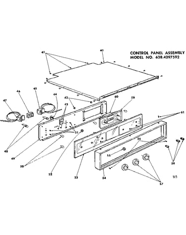 Control panel assembly
