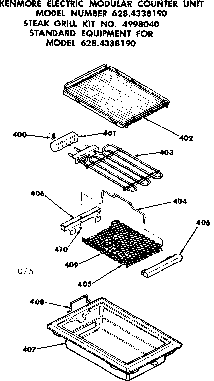 Steak grill kit