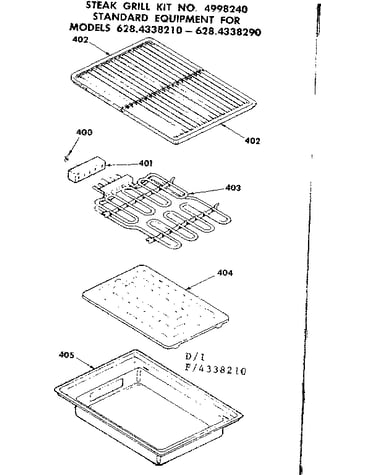 Steak grill kit