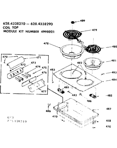 Module kit 4998021