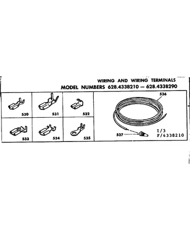Wiring and wiring terminals