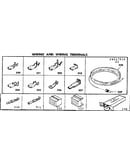 Wiring and wiring terminals