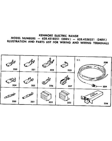Wiring and wiring terminals