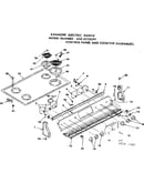 Control panel and cooktop assemblies
