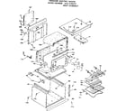 Kenmore 6284528291 body assembly diagram