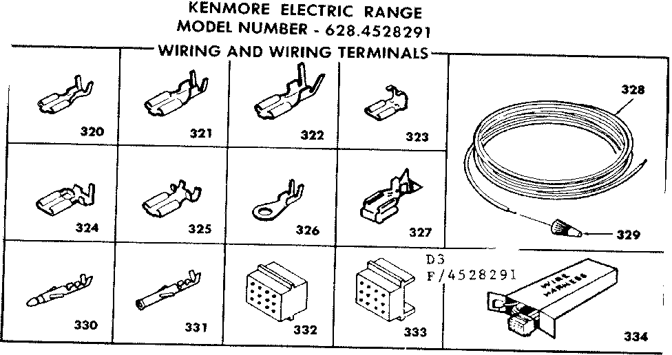 Wiring and wiring terminals