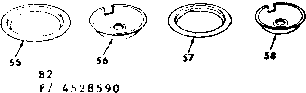 Optional porcelain pan & chrome ring kit