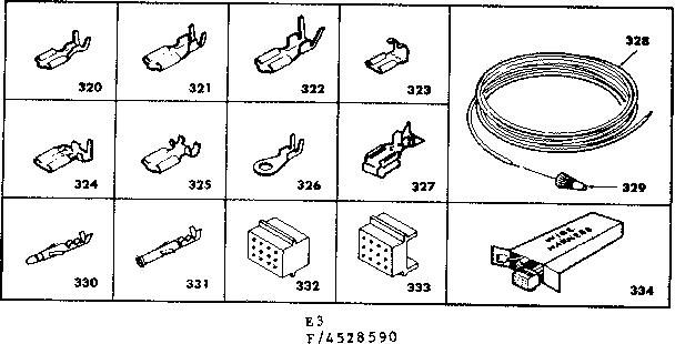 Wiring and wiring terminals
